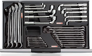 Tủ dụng cụ đồ nghề 7 ngăn 229pcs TOPTUL GCAJ0037