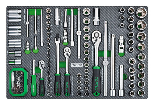 Tủ đồ nghề 7 ngăn 340PCS TOPTUL GE-34029