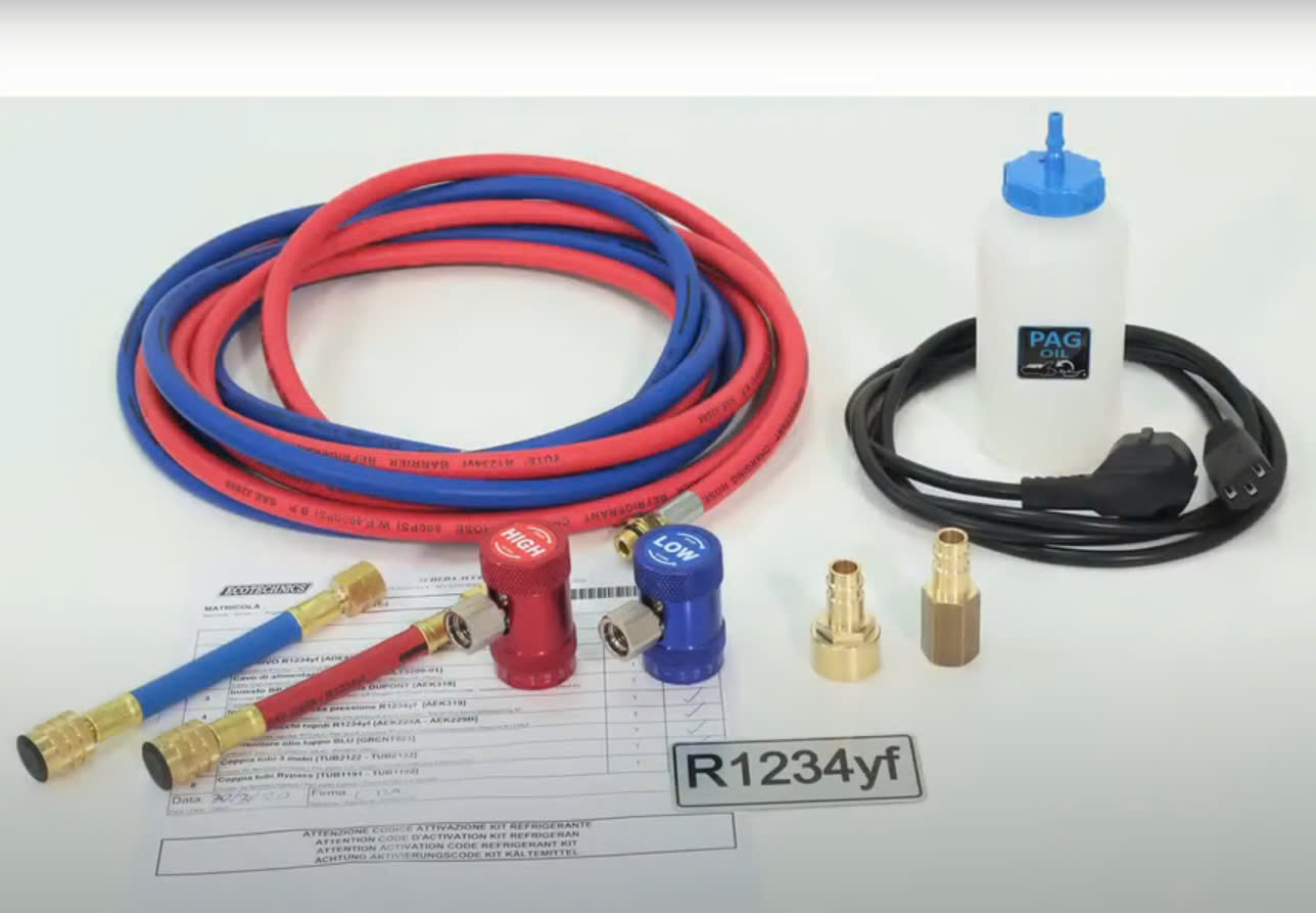 Máy Nạp Gas Điều Hòa Ô Tô Ecotechnics ECK 4012 HFO1234yf