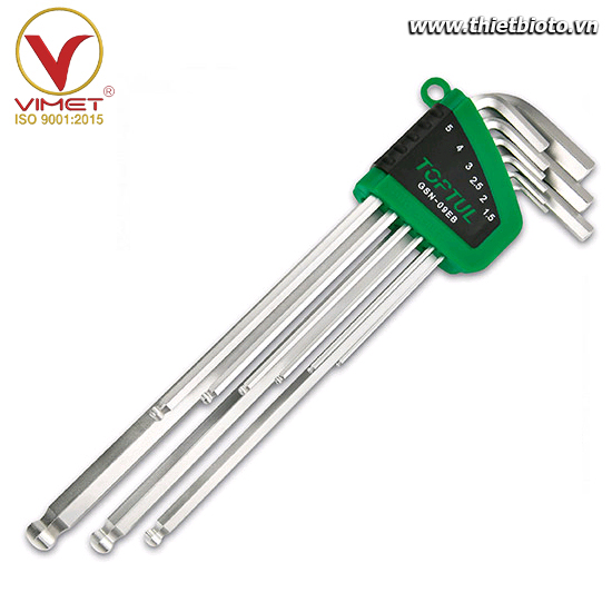 Bộ khóa lục giác Toptul GSN-09EB