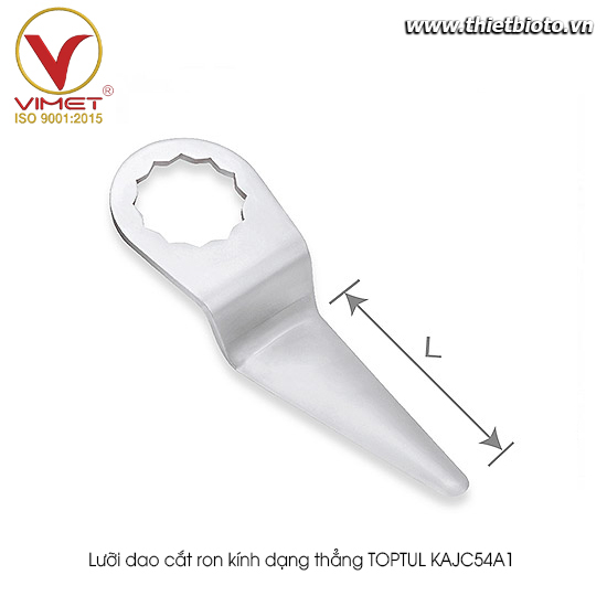Lưỡi dao cắt ron kính dạng thẳng TOPTUL KAJC54A1